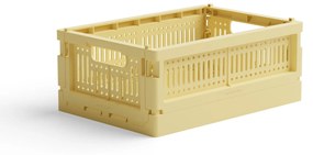 Made Crate Skladacia prepravka Lemon Cream – mini