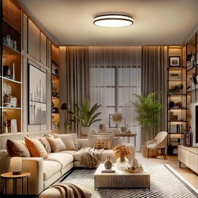 Solight WO8012 - LED Stm. stropné svietidlo LASKOS LED/48W/230V 3000-6500K + DO