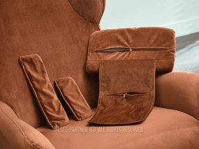 Relaxačné kreslo Irventendo (čierna). Akcia -22%. Vlastná spoľahlivá doprava až k Vám domov. 1135816