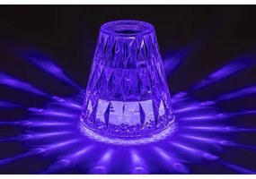 Rabalux 76004 - LED RGB Stmievateľná nabíjacia stolná lampa SIGGY LED/2W/5V 3000K