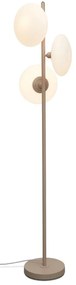 Krémovobiela stojacia lampa so skleneným tienidlom (výška 161 cm) Sapporo – it's about RoMi