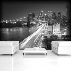 Fototapeta - New York Brooklyn Bridge City (254x184 cm)