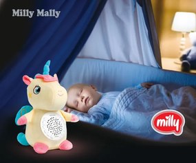 Plyšová hračka s projektorom Milly jednorožec