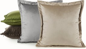 DEKORAČNÁ OBLIEČKA NA VANKÚŠ RIA45X45 CM ČIERNA