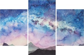 Obraz - Mliečna dráha, aquarel (90x60 cm)
