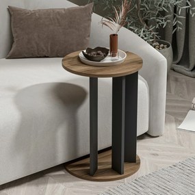 Odkladací stolík Ema Walnut