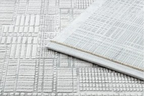 Koberec AKRYL VALS 0W1736 C53 87 tmavo sivý / svetlo sivý