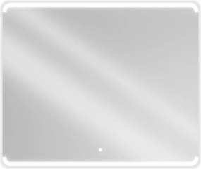 Mexen Nida, LED kúpeľňové zrkadlo s podsvietením 120x100 cm, 6000K, ochrana proti zahmlievaniu, 9806-120-100-611-00