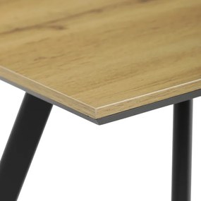 Autronic BONTEC Jedálenský stôl 90x90cm, lamino, sivý dub, HT-R5190 GREY Farba: Šedá