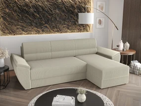 Rohová sedacia súprava Radiant L2 (smotanová) (P). Akcia -20%. Vlastná spoľahlivá doprava až k Vám domov. 1057460