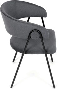 Jedálenská stolička DCL-X7130 GREY2 Farba: Sivá