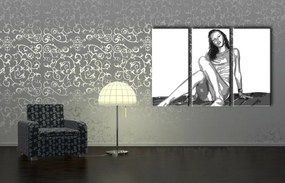 Ručne maľovaný POP Art obraz Kate Moss | rôzne rozmery