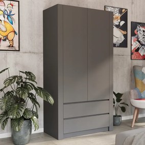 Moderná dvojdverová skriňa MODERN B20 180 x 90 x 55 cm - rôzne farebné prevedenia biela