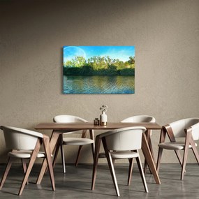 Obraz - jazero (90x60 cm)