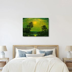 Obraz - Imitator of Ralph Albert Blakelock, Moonlight, reprodukcia (70x50 cm)