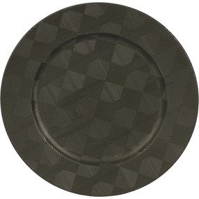 Podložka pod tanier Black Square, 33 cm