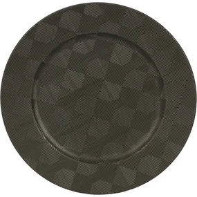 Podložka pod tanier Black Square, 33 cm