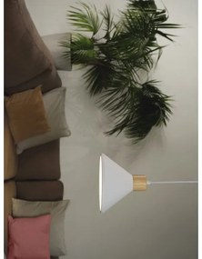 Ledvance - Luster na lanku DECOR PLASTER 1xE27/25W/230V pr. 22 cm sadra biela