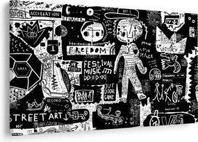 Obraz - Graffiti (90x60 cm)