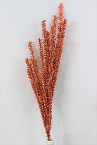 Oranžová penová tráva s bobuľkami 80cm