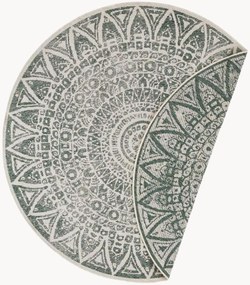 Okrúhly obojstranný koberec do interiéru/exteriéru Lilja