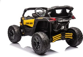 LEAN CARS Dobíjací kočík Can-am DK-CA003 Žltý