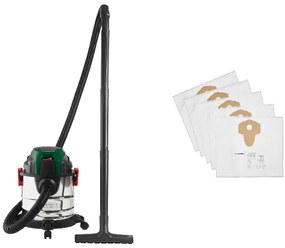 Parkside®  Vysávač na mokré a suché vysávanie + Filtračné vrecká do vysávača z netkanej textílie  (800009597)