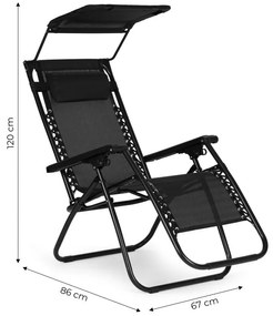 Skladacie a polohovateľné záhradné lehátko