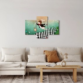 Obraz - Fantasy zajačik (90x60 cm)
