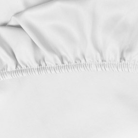 BAVLNENÉ PRESTIERADLO 120X200 CM, VÝŠKA 25 CM BIELE