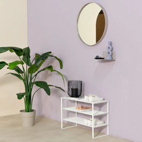 Biely kovový vešiak na topánky Rex – Spinder Design