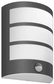 Philips - LED Vonkajšie nástenné svietidlo so senzorom PYTHON LED/3,8W/230V IP44