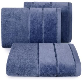 BAVLNENÝ UTERÁK MARI15 70X140 CM TMAVOMODRÁ