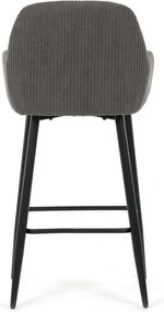 Barová stolička sivá AUB-V4009 GREY6