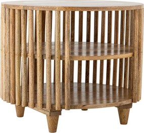 Okrúhly konferenčný stolík z mangového dreva v prírodnej farbe ø 60 cm Sali – Bloomingville