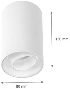 Bodové svietidlo CHLOE 1xGU10/50W/230V biela