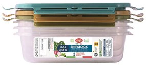 Potravinové škatuľky v súprave 3 ks Snipslock – Snips