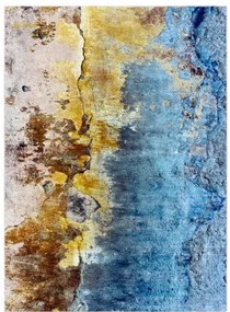 Dywany Łuszczów Kusový koberec Miro 51709.803 blue/gold - 120x170 cm