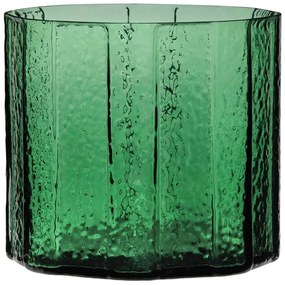 Sklenená ručne vyrobená váza Emerald - Hübsch