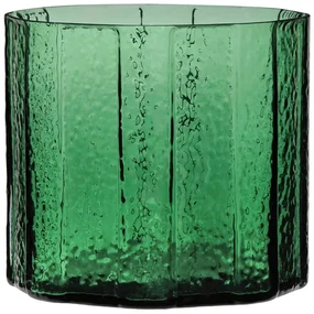 Sklenená ručne vyrobená váza Emerald - Hübsch