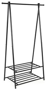 Stojanový vešiak LINEA čierny