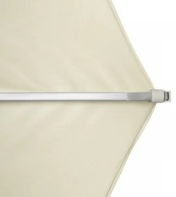Doppler TELESTAR 5 m - veľký profi slnečník biely (kód farby 808)