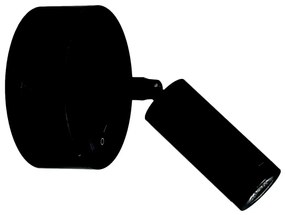 LED Nástenné bodové svietidlo ARISTON LED/3W/230V 3000K čierna