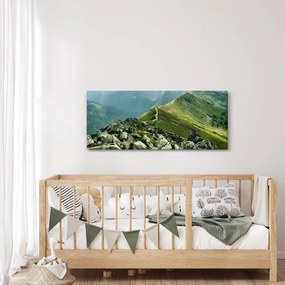 Obraz - Horská krajina (120x50 cm)