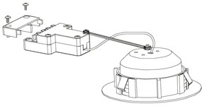 Eglo 95857- SADA 3x LED Stmievateľné podhľadové svietidlo PINEDA 1xLED/5,5W/230V