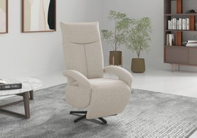 XXXLutz RELAXAČNÉ KRESLO, textil, krémová Sit & More - Online Only obývacie izby - 00014401323P