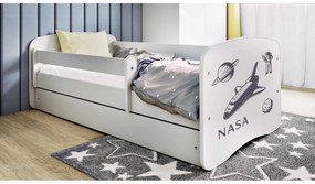 Dětská postel Babydreams Nasa bílá
