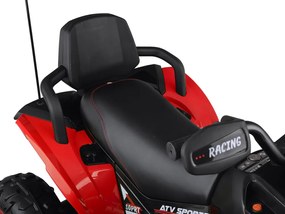 JOKOMISIADA Veľká detská štvorkolka na akumulátor 4x4 PA0328 červená