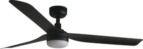 FARO 33815WT-21-LED Stmievateľný stropný ventilátor PUNT M LED/18W/230V, čierny, priemer 132 cm, WT + DO