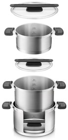 Nerezová súprava riadu 6 ks Compact – Tescoma